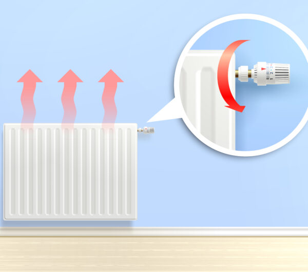 Realistic Radiator Illustration